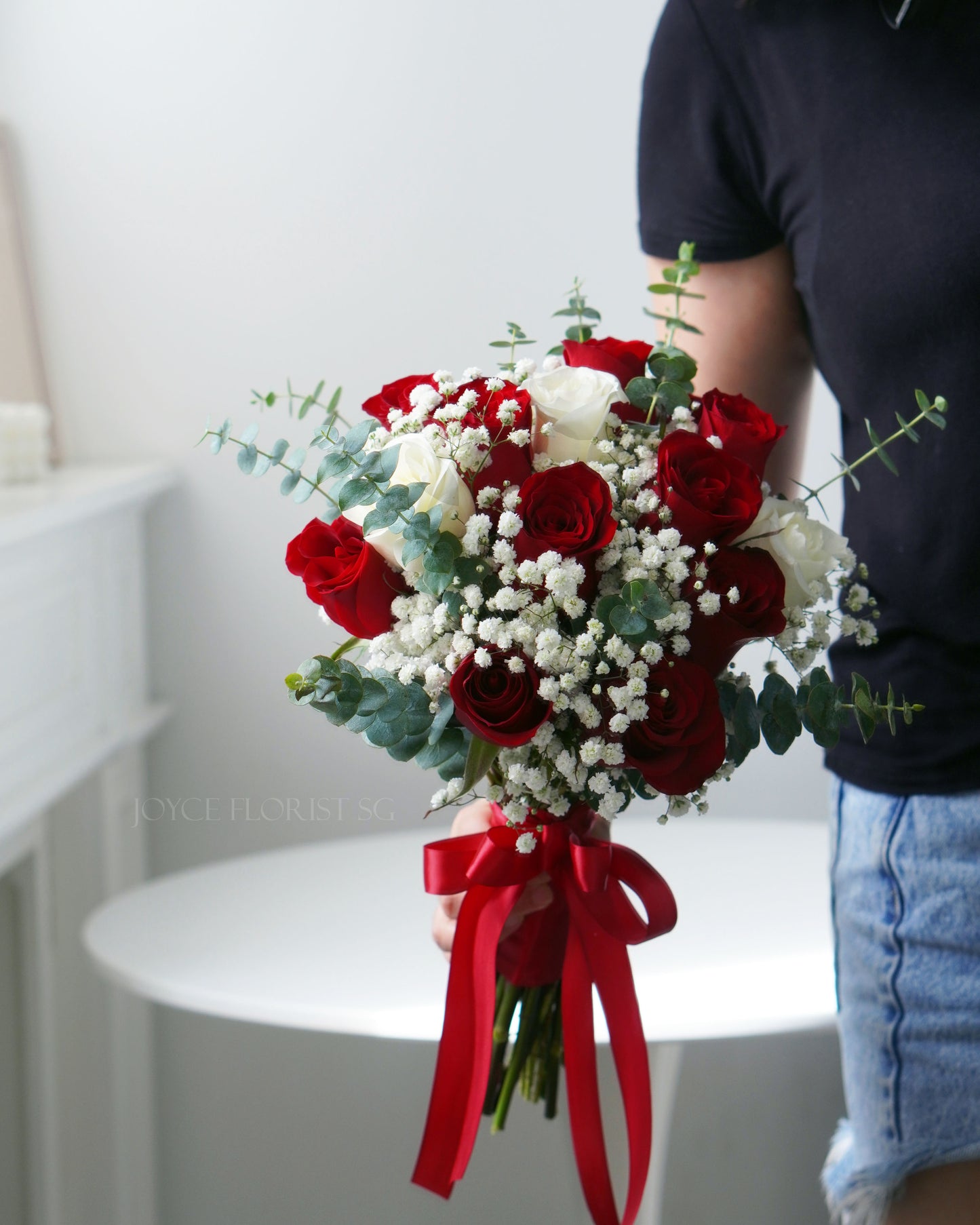 Bridal Wedding Hand Bouquet - Be Mine