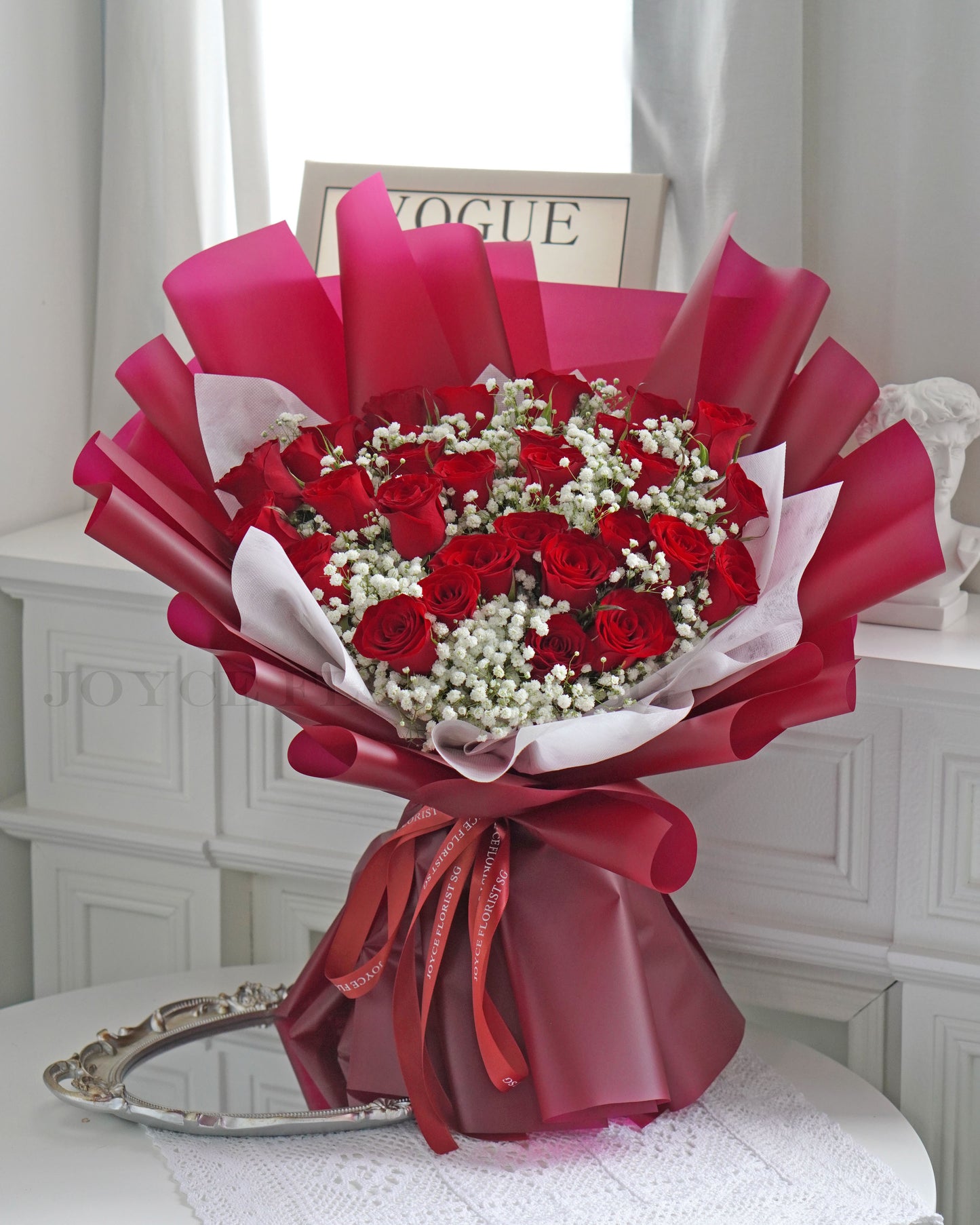33 Red Rose Bouquet - Lady In Red