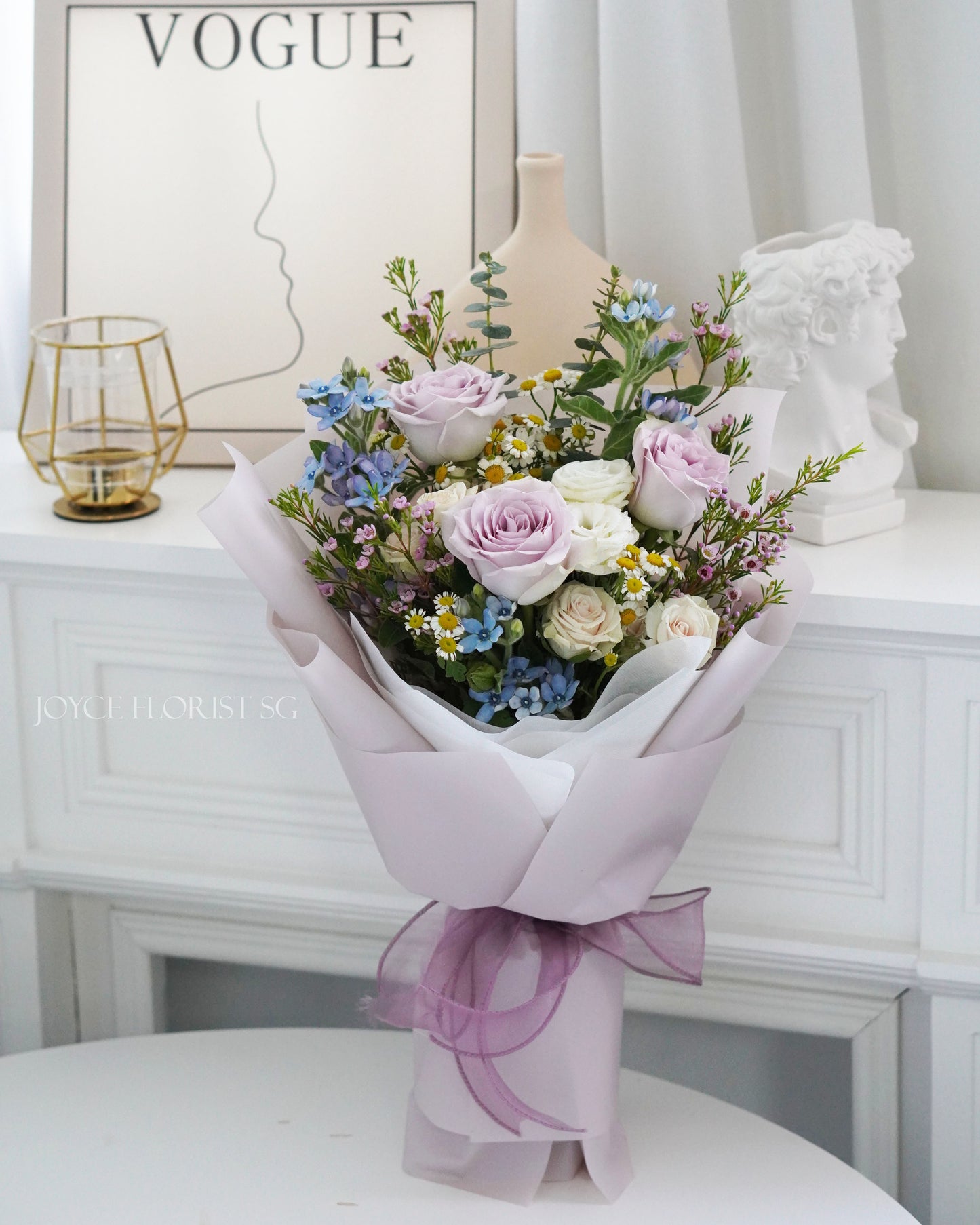 Fresh Flower Bouquet - Wisteria