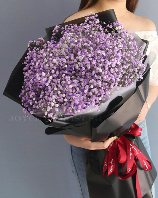 Fresh Flower Bouquet - Purple