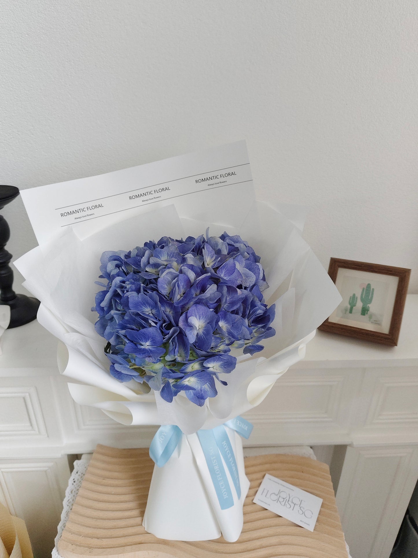 Fresh Flower Bouquet - Purple Hydrangea