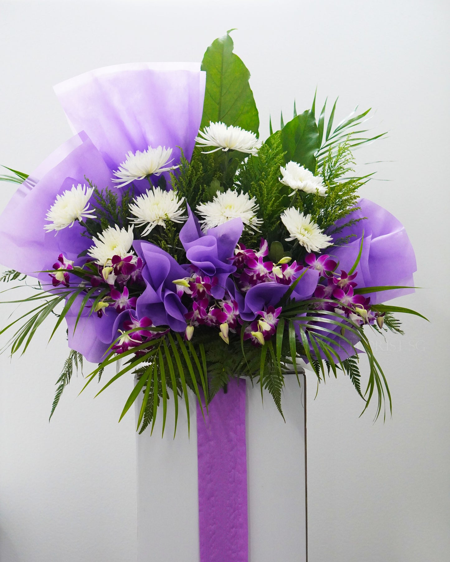 Condolence Flower Stand | Funeral Wreath | Grace