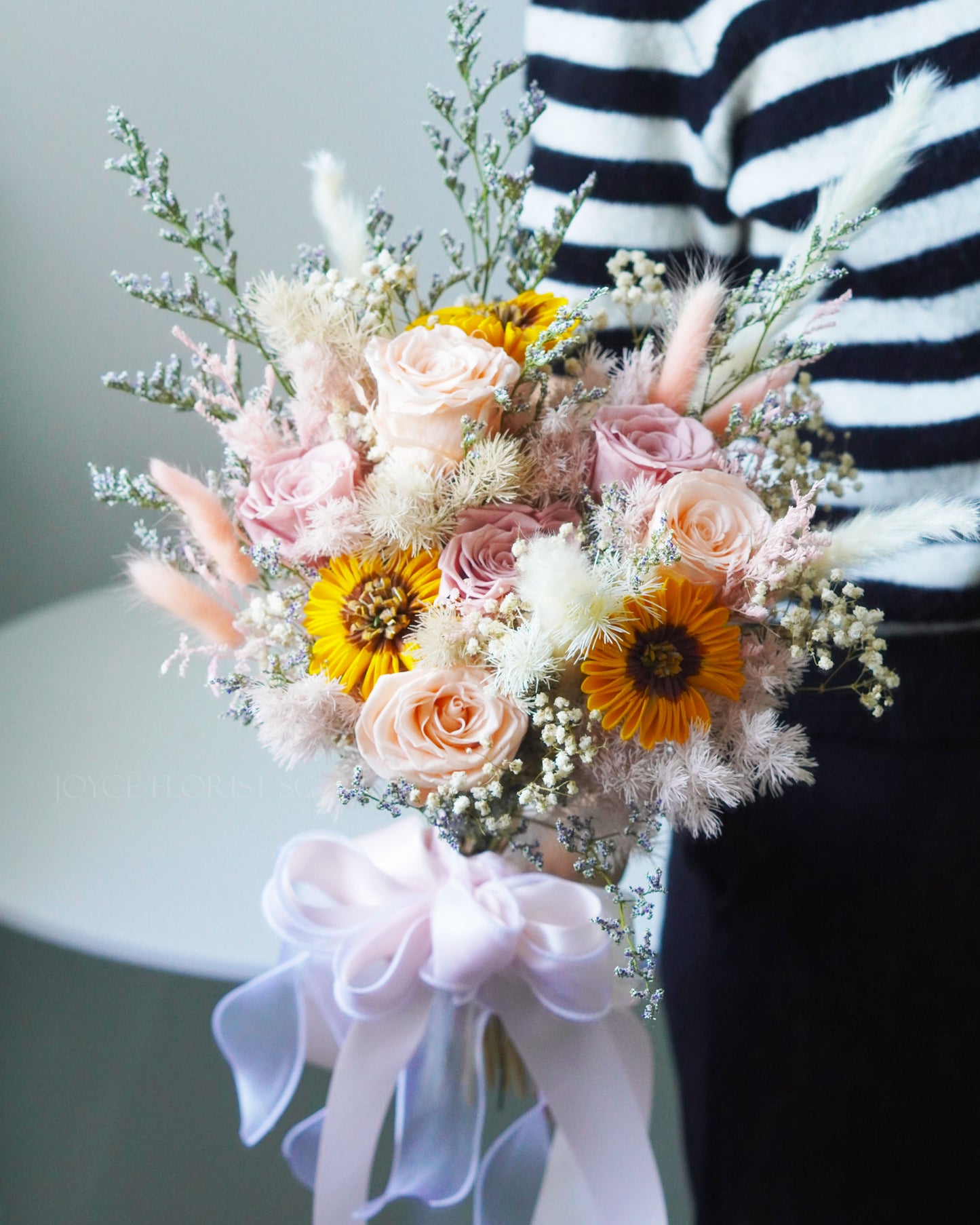 Bridal Wedding Hand Bouquet - Charnoday Preserved Flower
