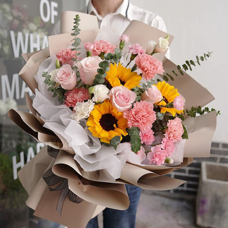 Fresh Flower Bouquet - Farmhouse Sunshine
