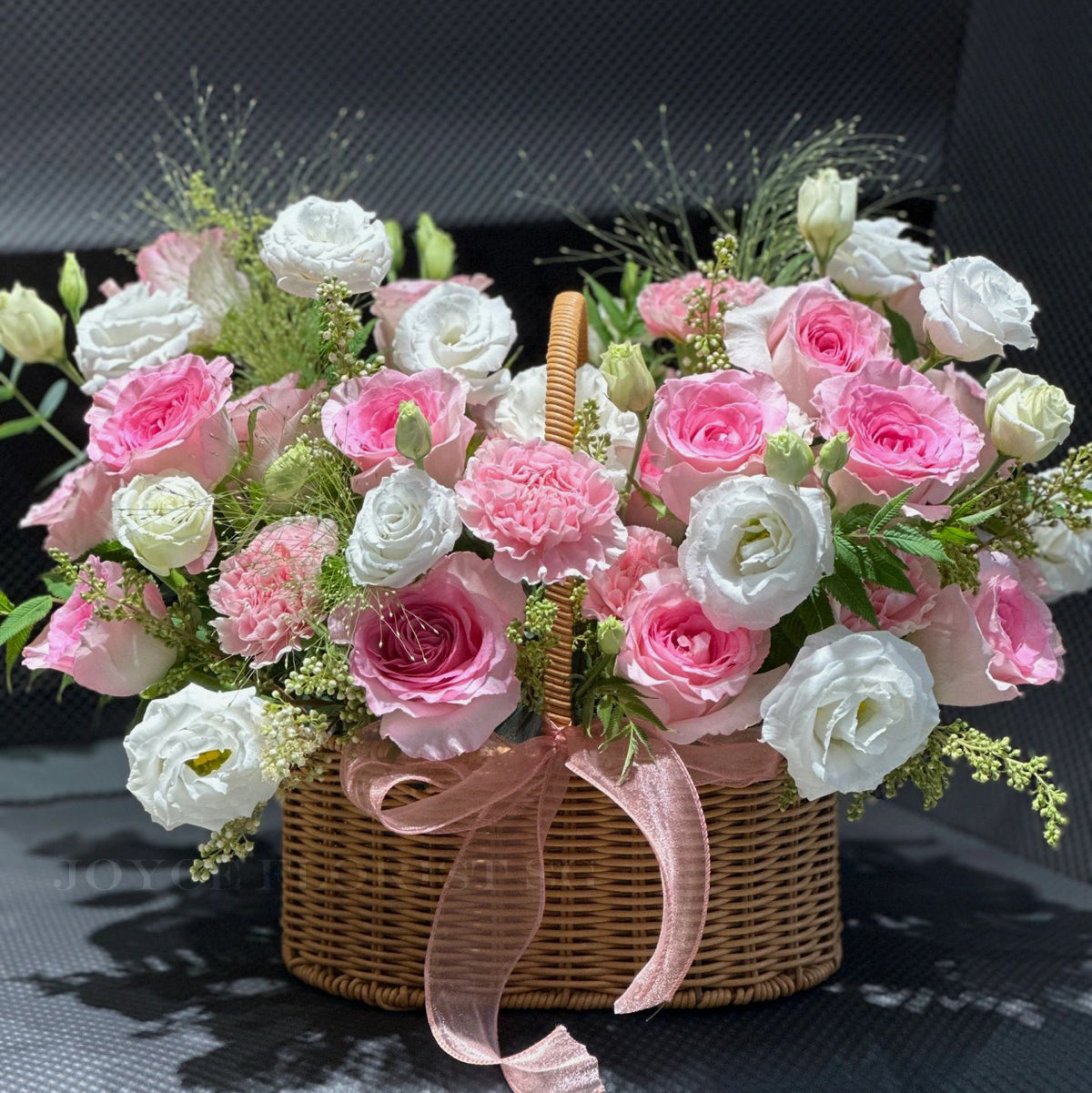 Flower Basket - Bubble Tea