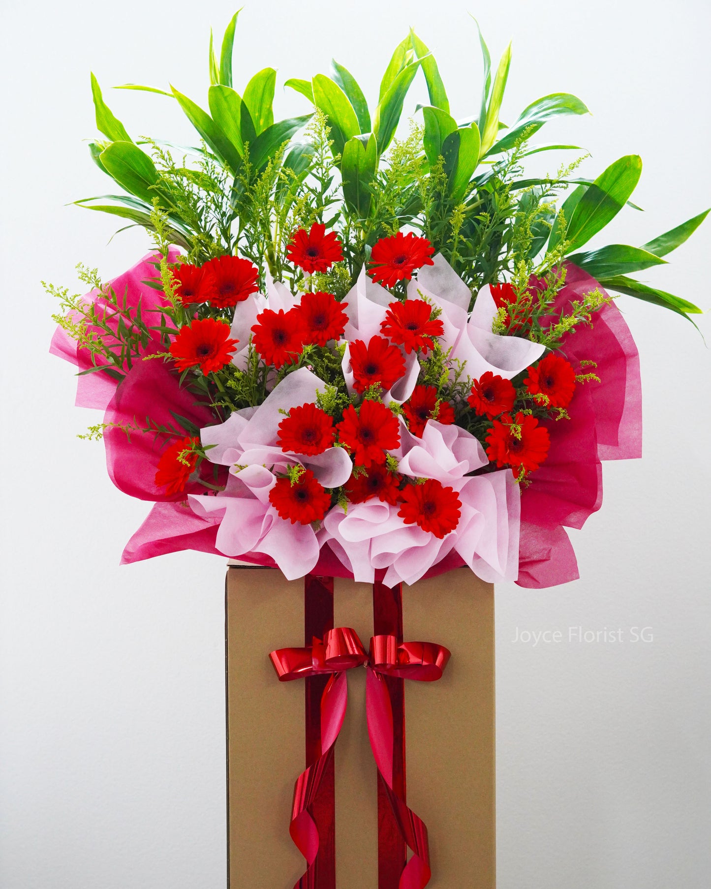 Grand Opening Flower Stand | Congratulatory Flower Stand | Flaming Success