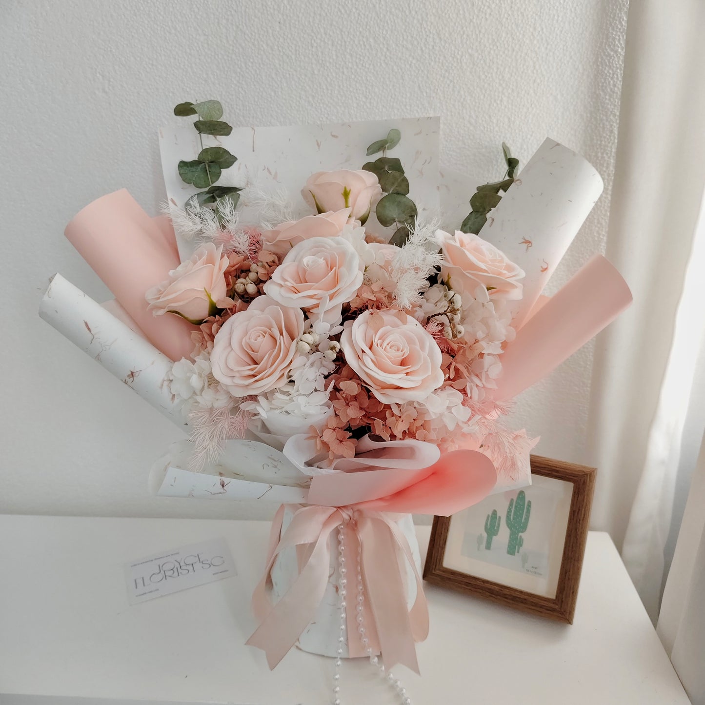 Valentine's Day Soap Flower Bouquet - Mermaid