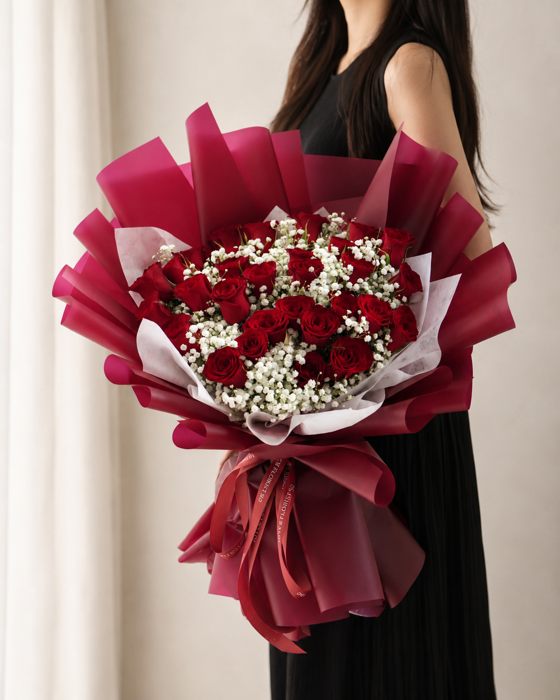 Classic 33 Red Rose Bouquet