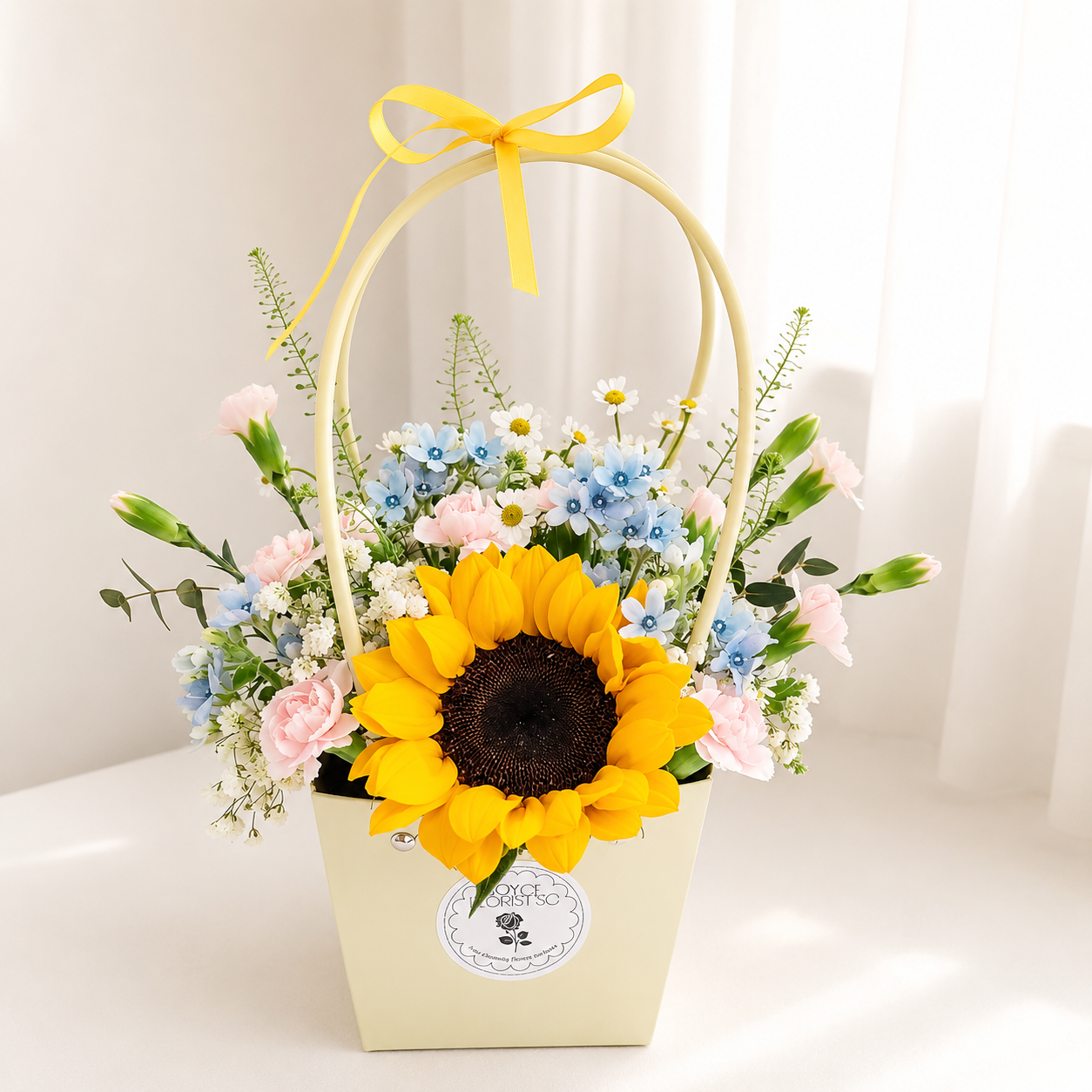 Sunflower Handle Box