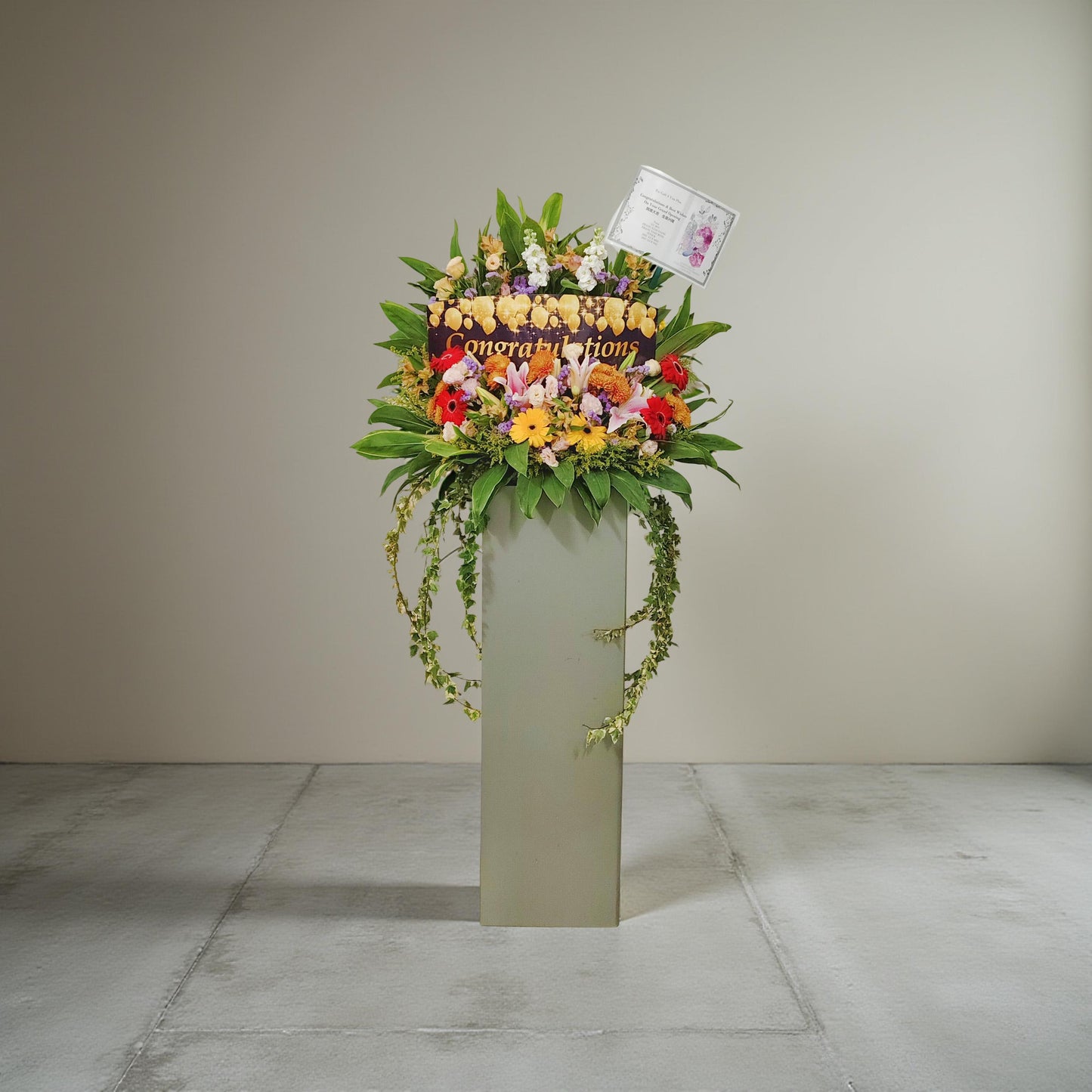 Grand Opening Flower Stand - The Flower Cart