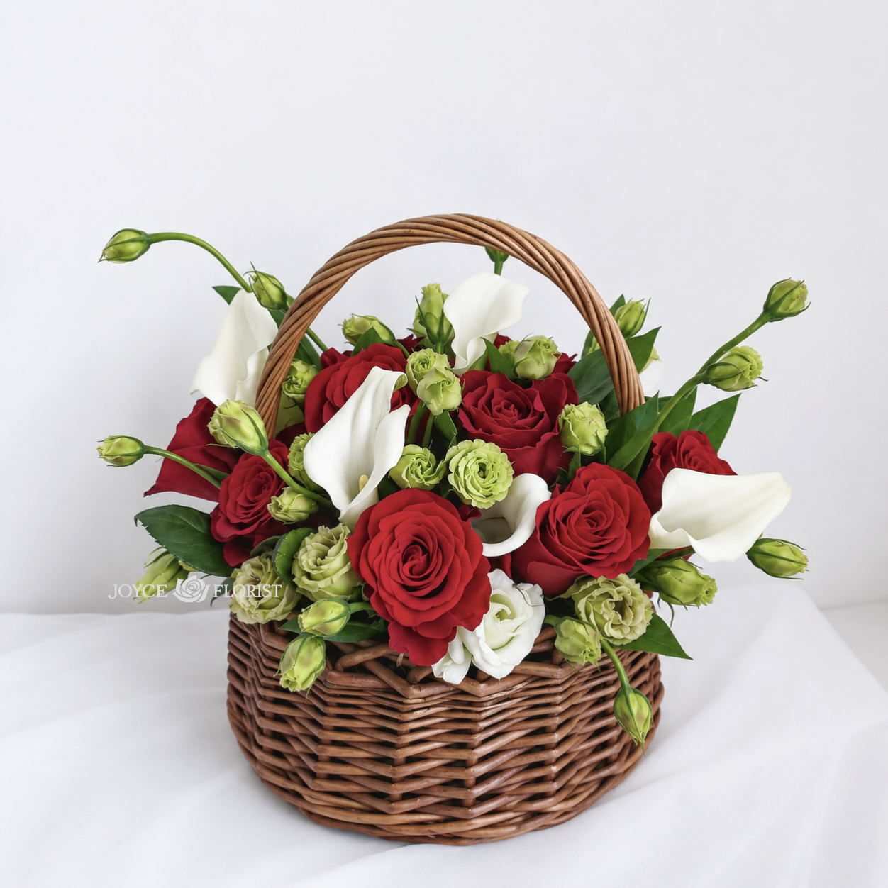 Fresh Red Rose Bloom Box