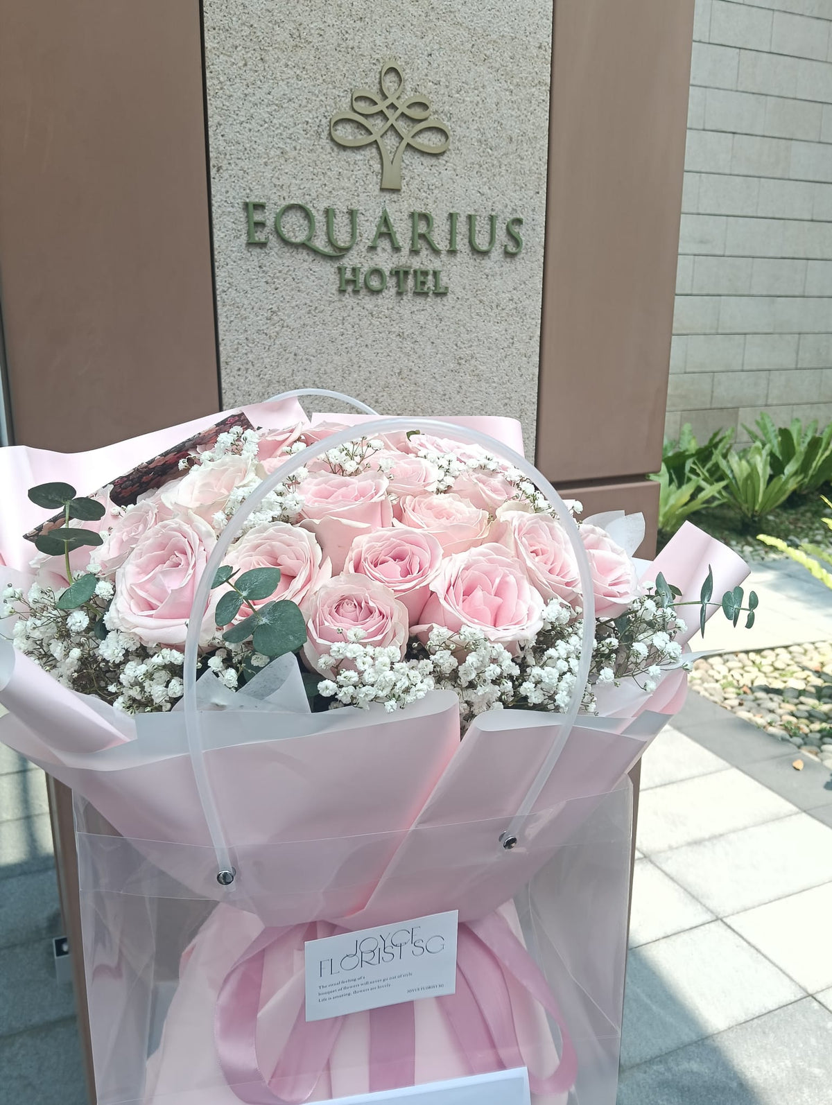 35 Sweet Pink Rose Bouquet