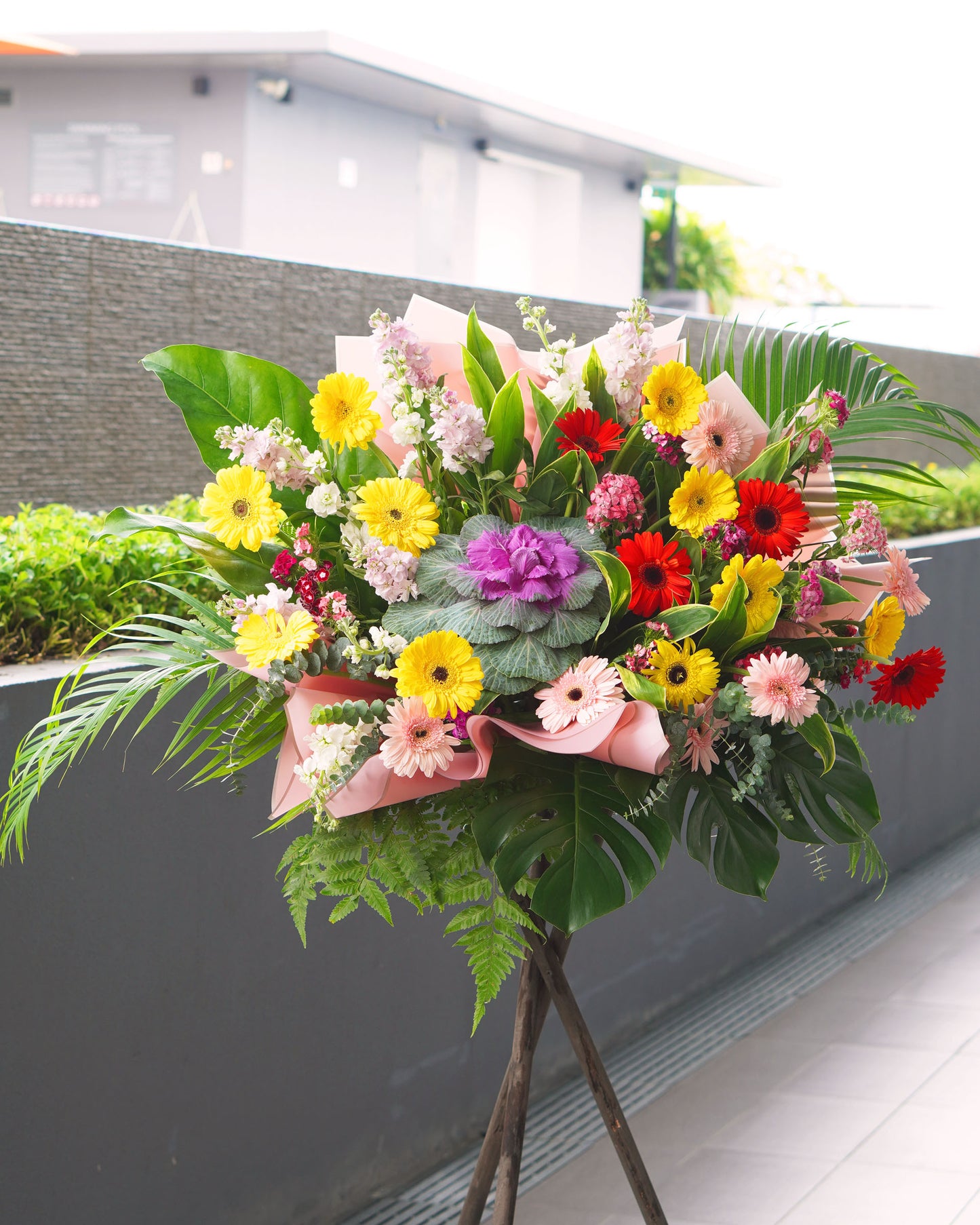Grand Opening Flower Stand | Congratulatory Flower Stand | Blossom Range