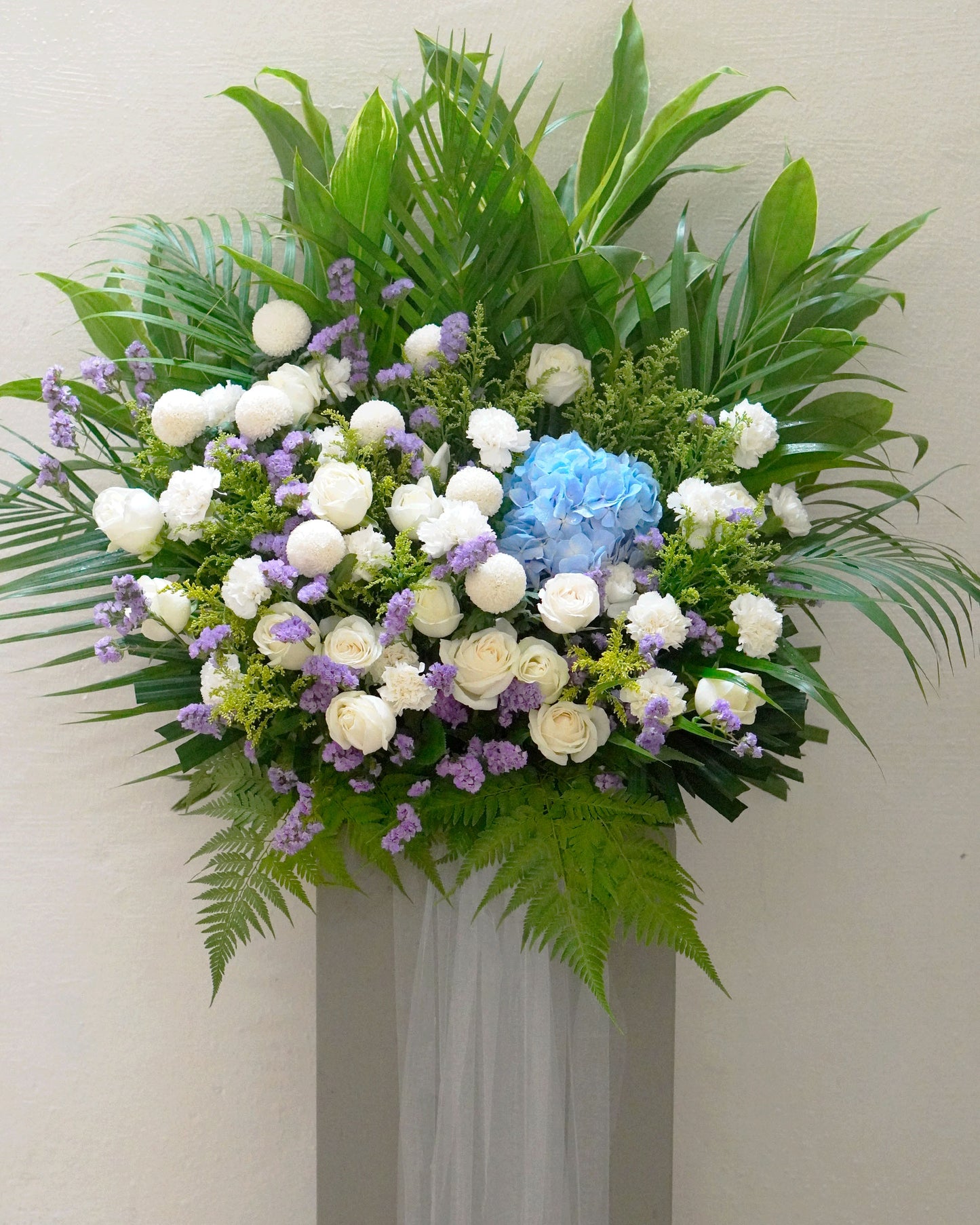 Condolence Flower Stand | Funeral Wreath | Last Goodbye