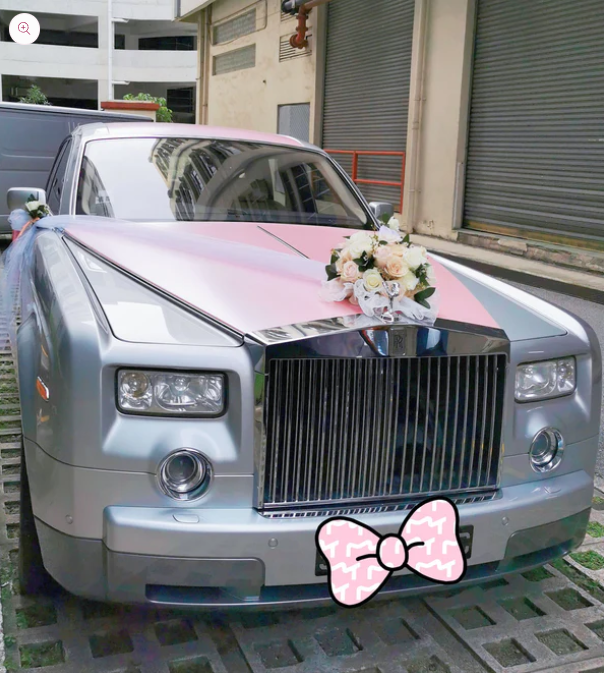 Bridal Car Decor
