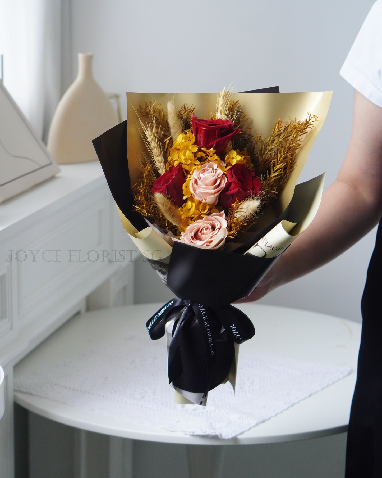 Preserved Flower Bouquet - Dawn's Embrace