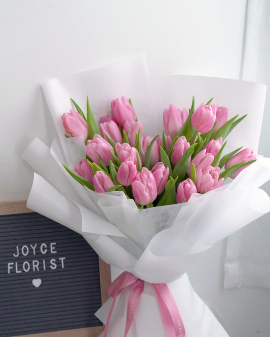 Tulip Flower Bouquet - Pinky Love