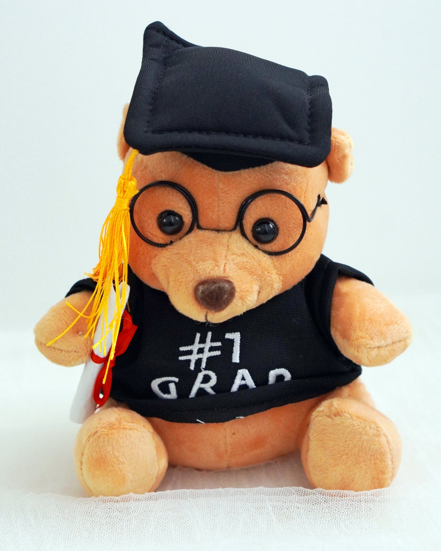 Graduation Bear With Glasses