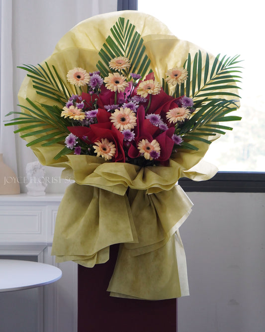 Grand Opening Flower Stand | Congratulatory Flower Stand | Great Success