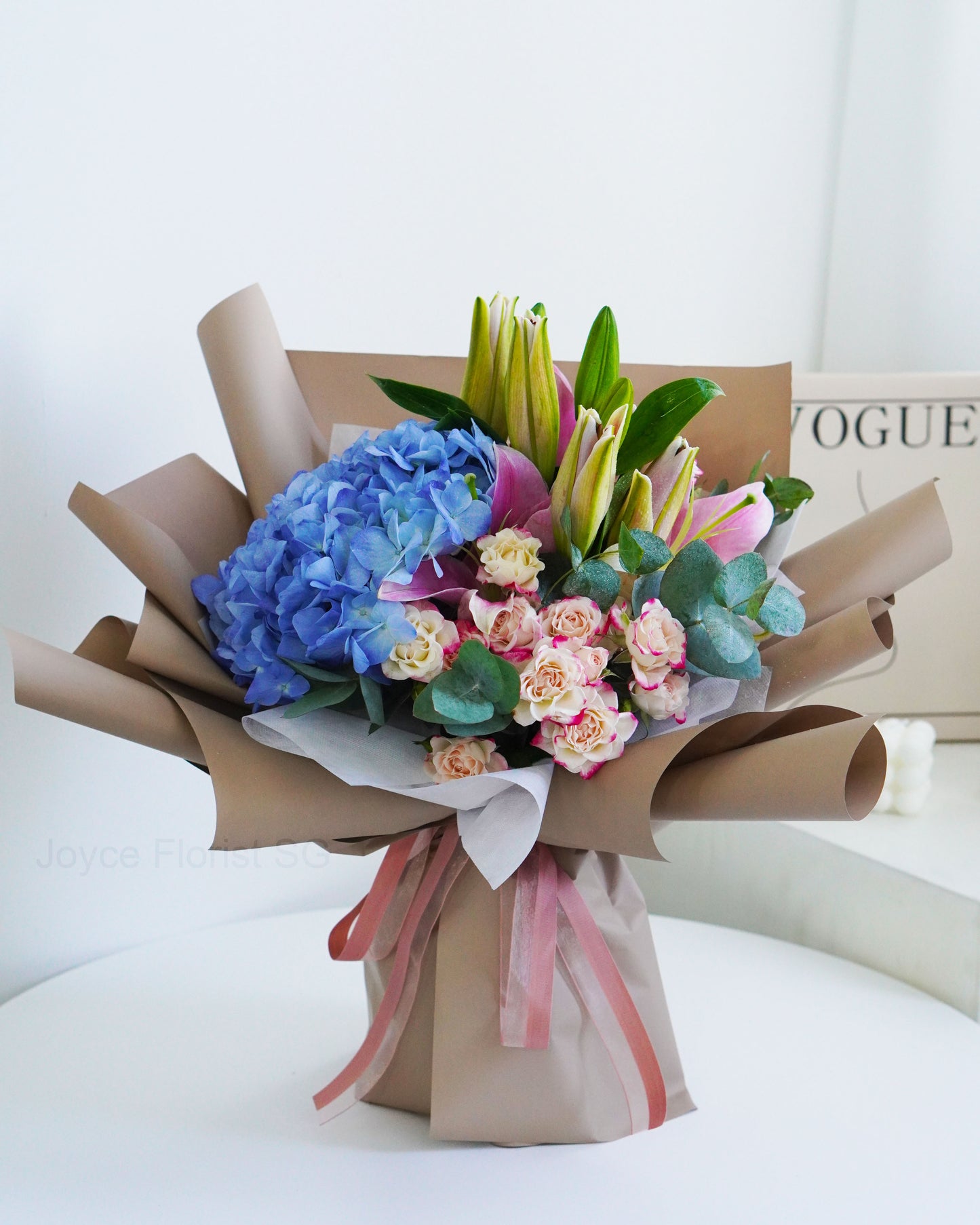 Fresh Flower Bouquet - Lilac Hydrangea Bouquet