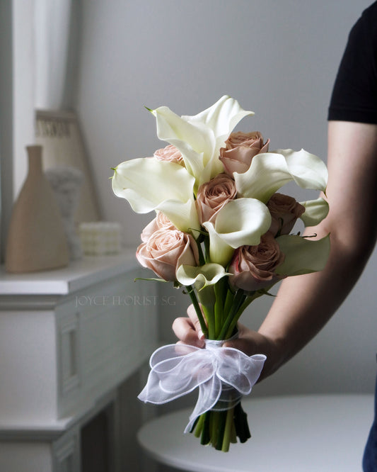 Bridal Wedding Hand Bouquet - Ziva