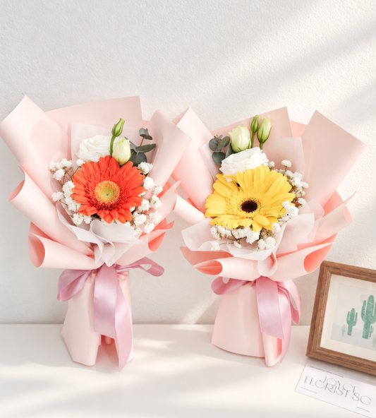 Gerbera Single Stalk Bouquet