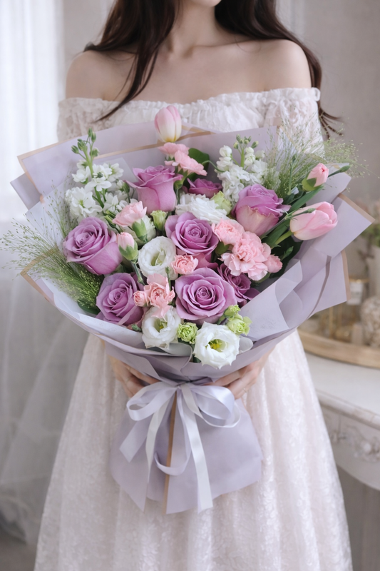 Amethyst & Ivory Bloom