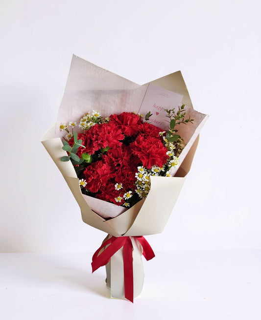 Fresh Red Carnation