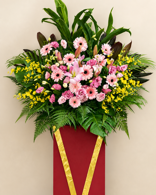Grand Opening Flower Stand | Blooming Prosperity Flowers Stand