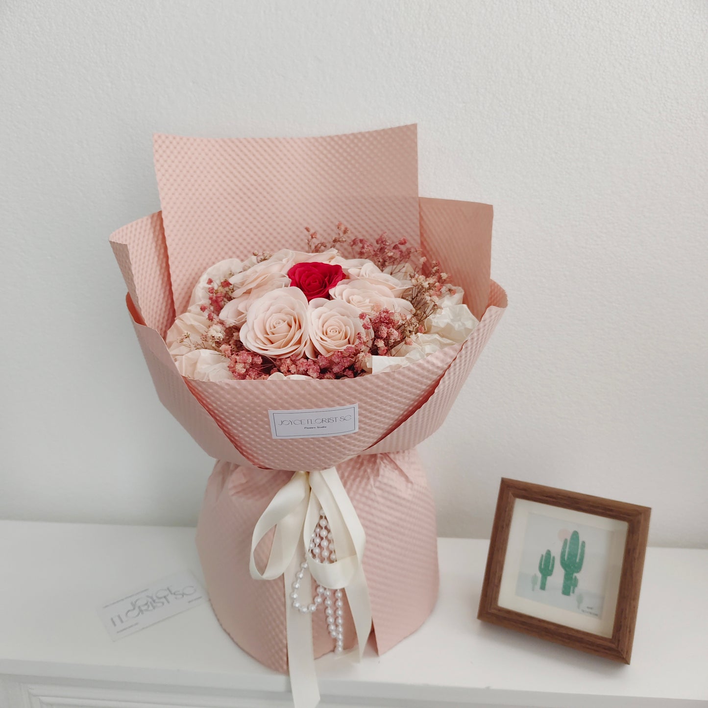 Valentine's Day Soap Flower Bouquet - Only You