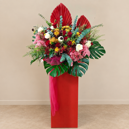 Grand Opening Flower Stand | Opening Ceremony Flowers | Joyful Blossoms Flower Stand