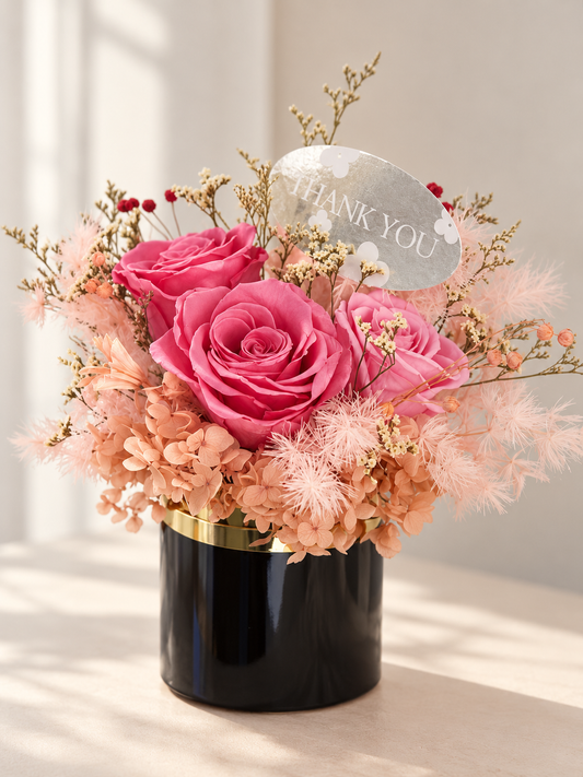 Petite Vase Arrangement - Roses