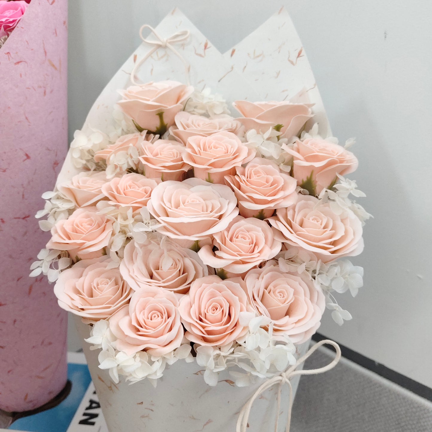 Soap Flower Bouquet - Ice Cream
