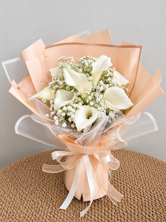 Pure Elegance Calla Lily Bouquet