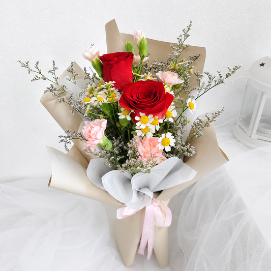 Mini Red Rose Bouquet