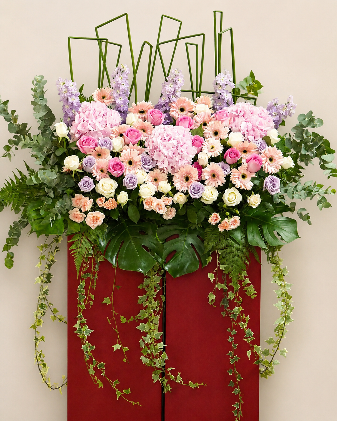 Grand Opening Flower Stand | Opening Ceremony Flowers | Lavender Blossom
