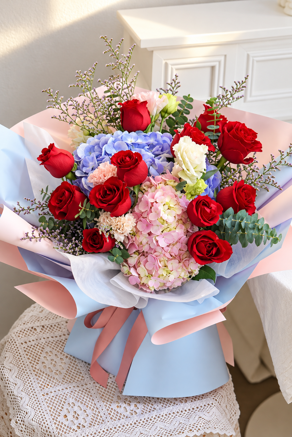 Hydrangea Bouquet - Forever Yours