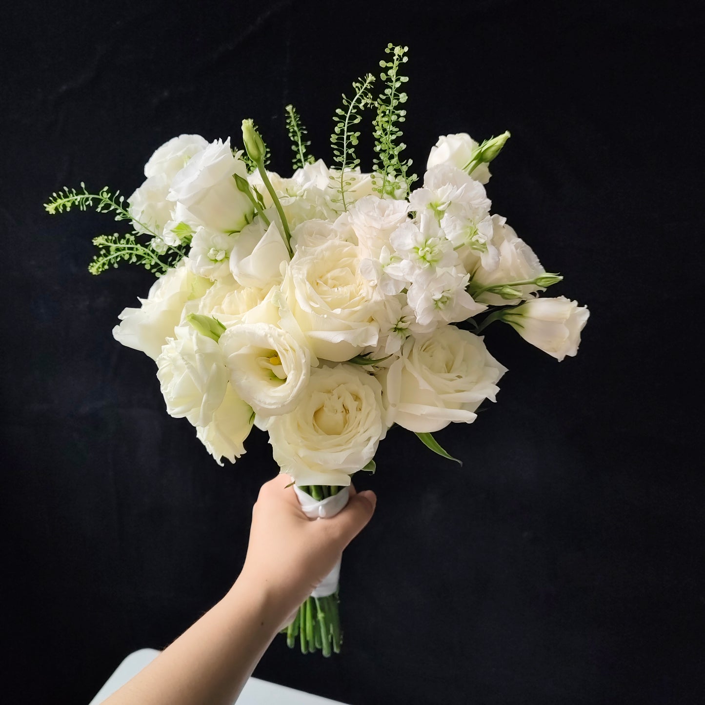 Bridal Bouquet - White Rose