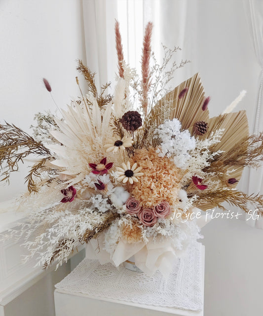 Preserved Grand Opening Flower Box - Timeless