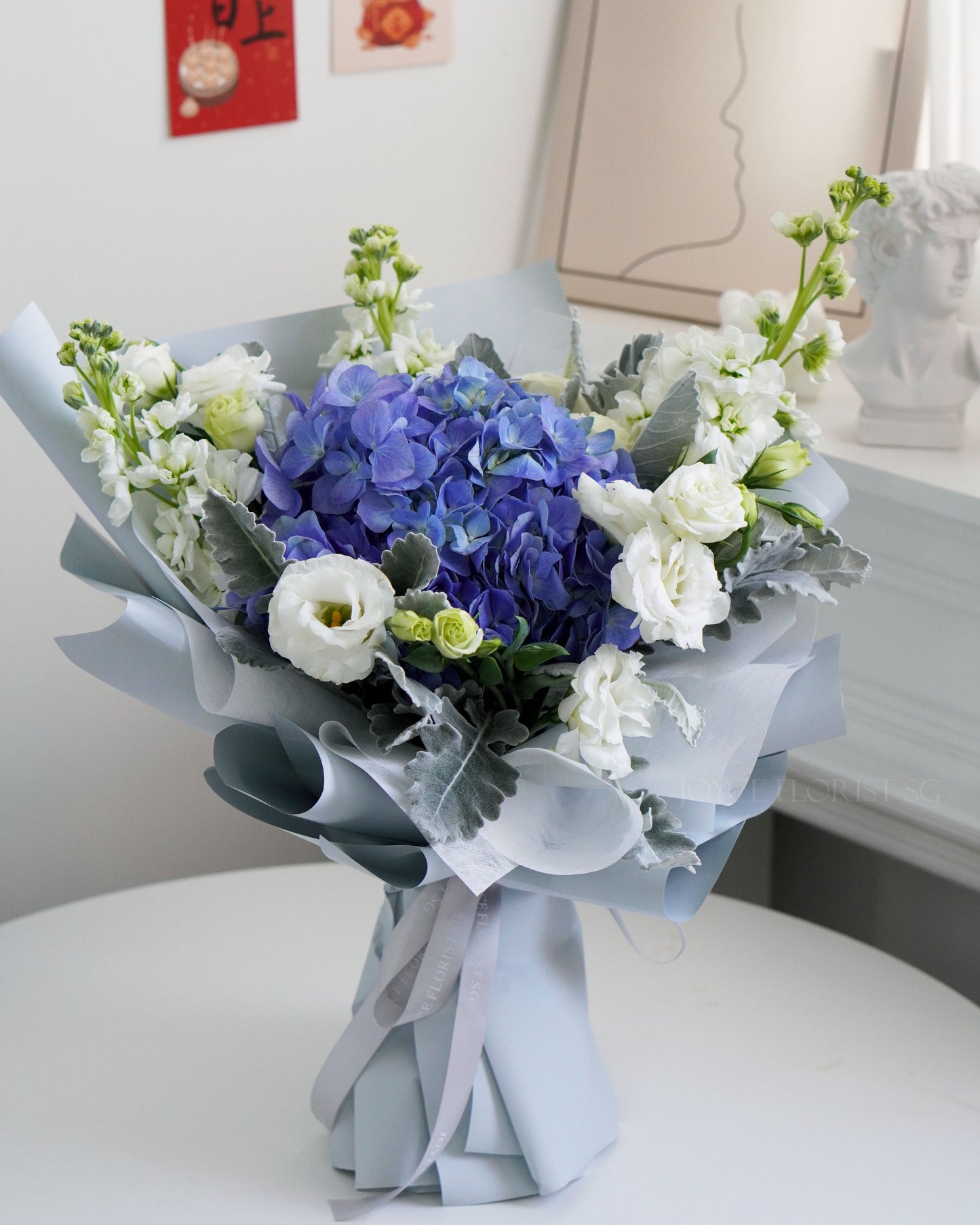 Fresh Flower Bouquet - Sky