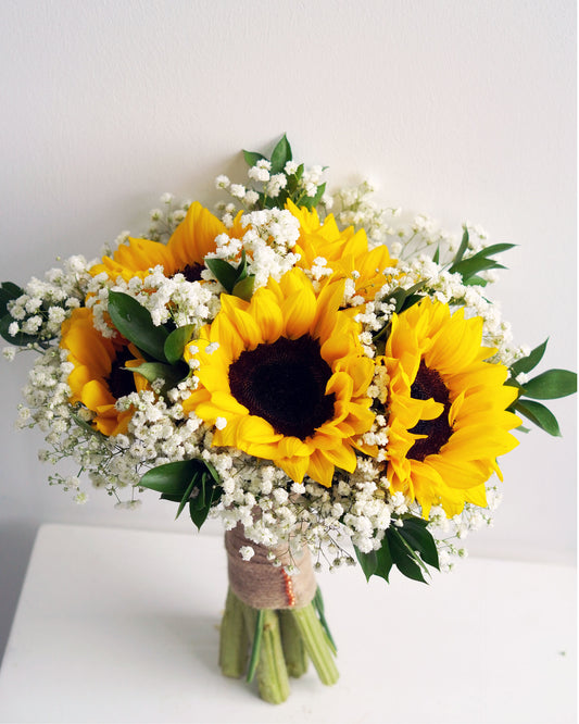 Bridal Wedding Hand Bouquet - Cheerful Smile