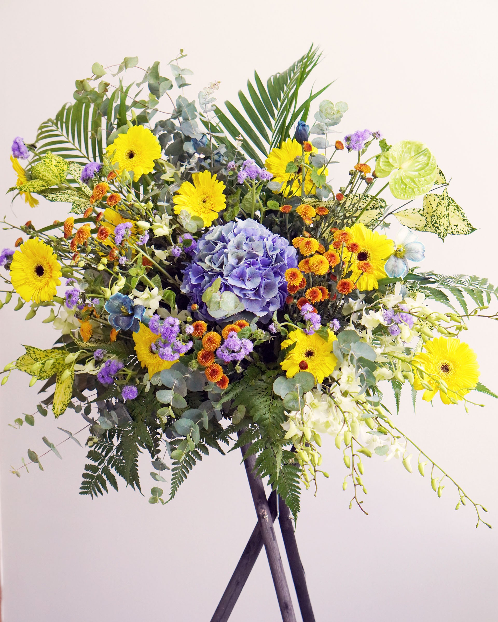 Grand Opening Flower Stand | Congratulatory Flower Stand | Golden Opportunity
