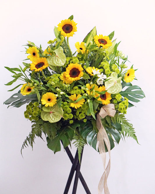 Grand Opening Flower Stand | Congratulatory Flower Stand | Sunny Days