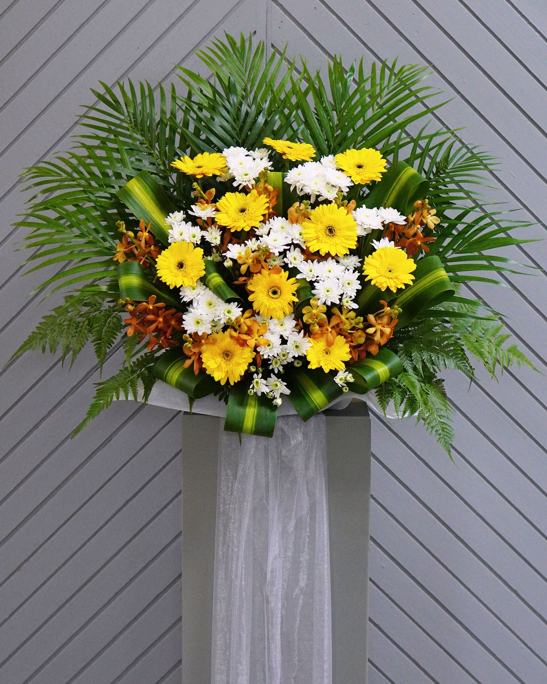 Condolence Flower Stand | Funeral Wreath | Eternity