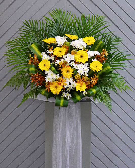 Condolence Flower Stand | Funeral Wreath | Eternity