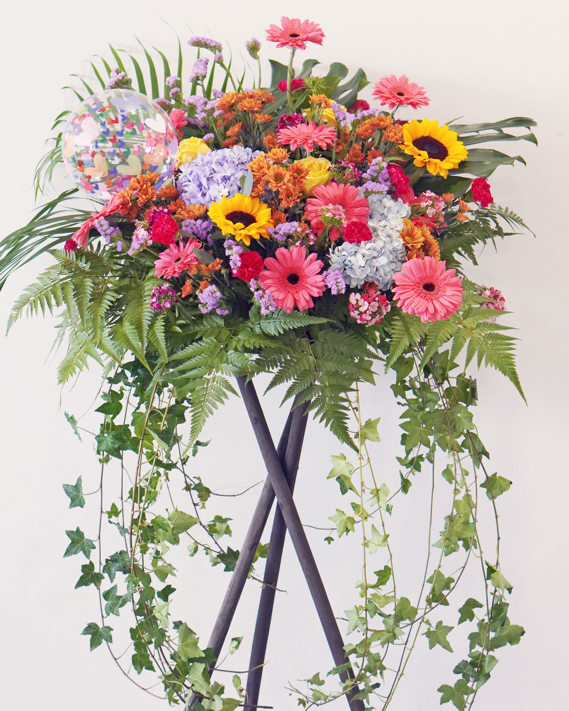 Grand Opening Flower Stand | Congratulatory Flower Stand | Colorful