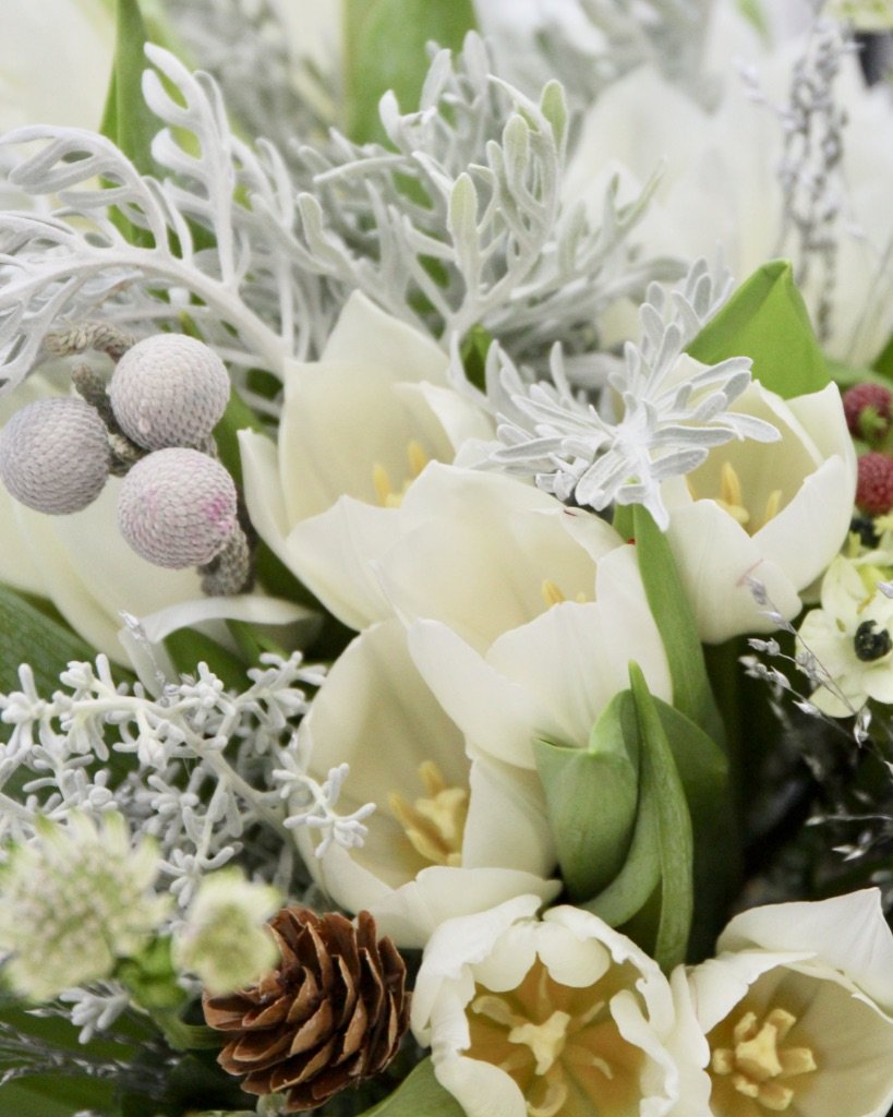 Bridal Wedding Hand Bouquet - Purity